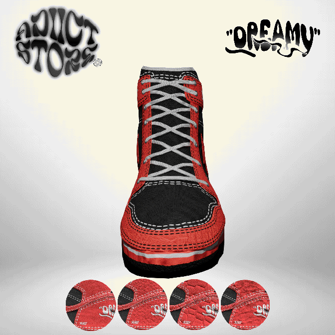 "DREAMY'S" HIGHTOPS